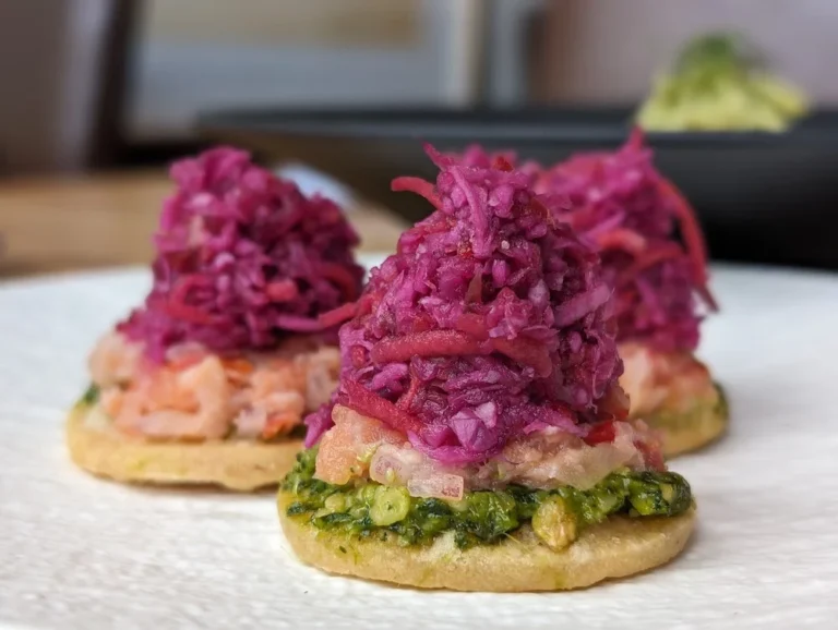 Vibrant tostaditos at Passionfish (Photo: Mark C. Anderson)